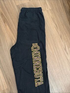 Black University of Minnesota Sweatpants